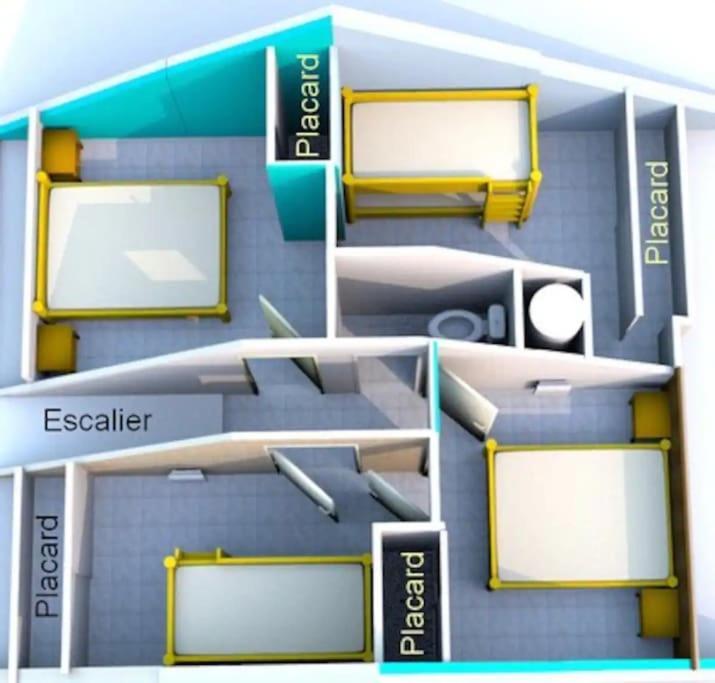 Maison Lumineuse Et Spacieuse Avec Terrain لا بوربول المظهر الخارجي الصورة